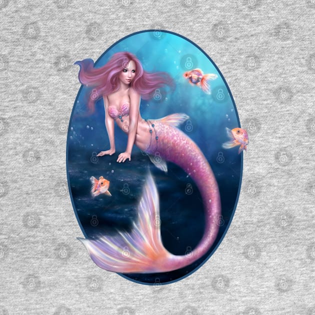 Aurelia Goldfish Mermaid by silverstars